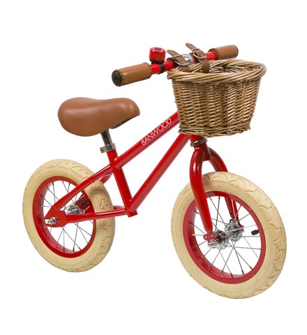 AGOTADA - Bicicleta sin pedales FirstGo! color rojocoches a pedales, correpasillos, karts pedales, triciclos, coches para niños, casitas para niños, casitas de muñecas, muebles infantiles, canastas de baloncesto, porterías, juegos de agua