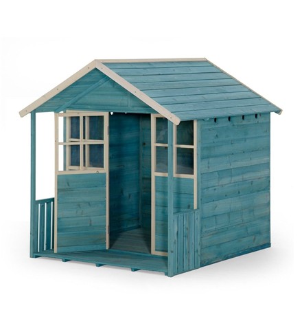 Casita de madera Deckhousecoches a pedales, correpasillos, karts pedales, triciclos, coches para niños, casitas para niños, casitas de muñecas, muebles infantiles, canastas de baloncesto, porterías, juegos de agua
